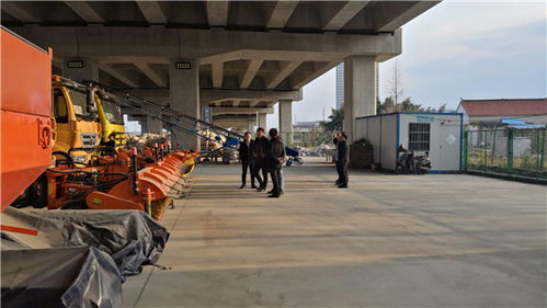 扬州市市政设施管理处赴盐城学习调研城市快速路养护管理工作